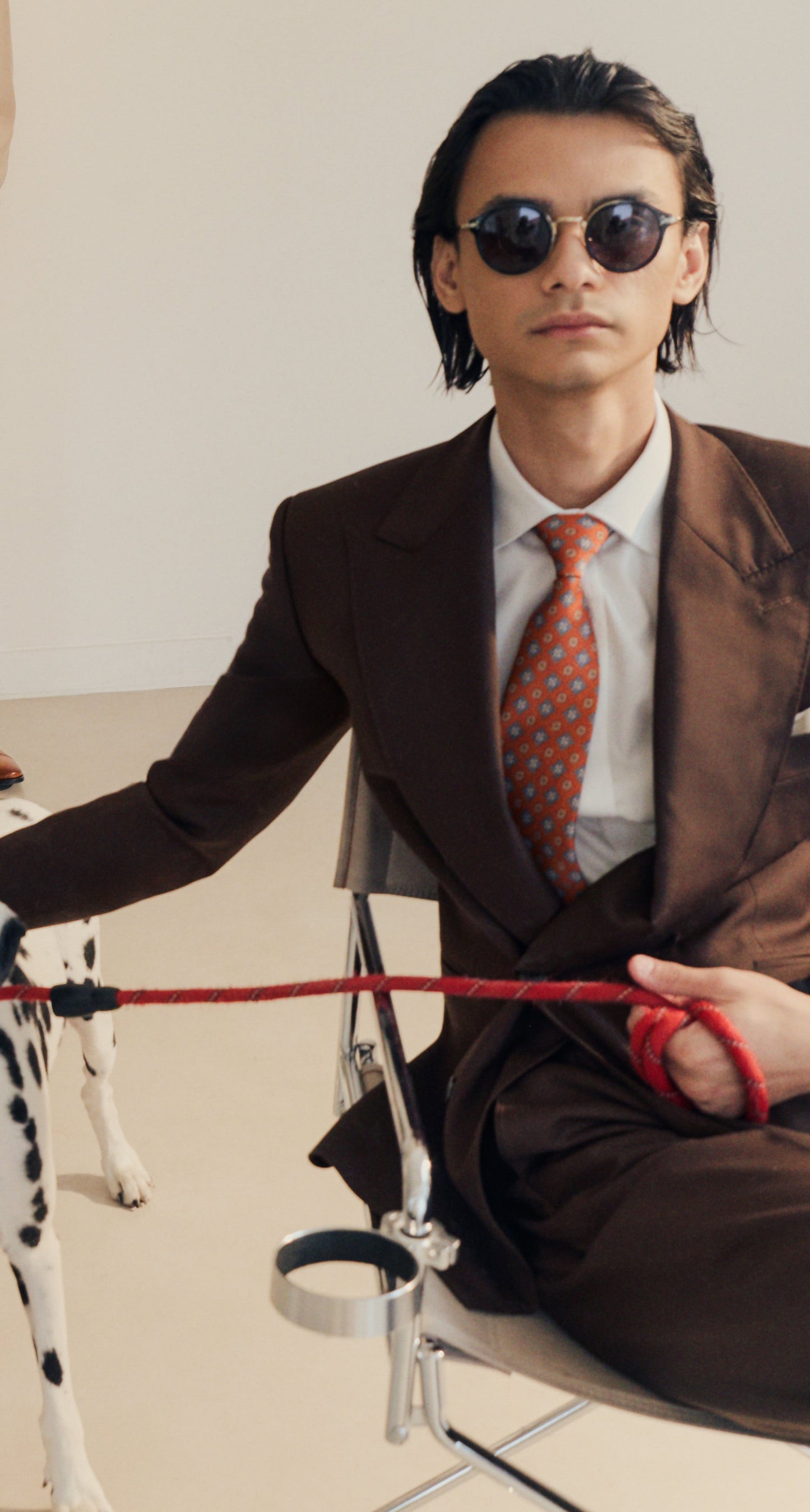 Espresso Double-Breasted Suit