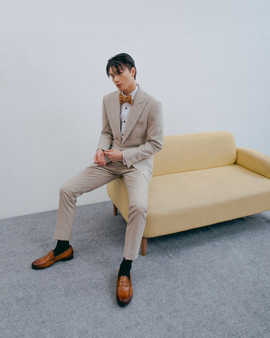 Beige Suit