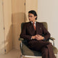 Espresso Double-Breasted Suit
