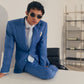 Cornflower Blue Suit