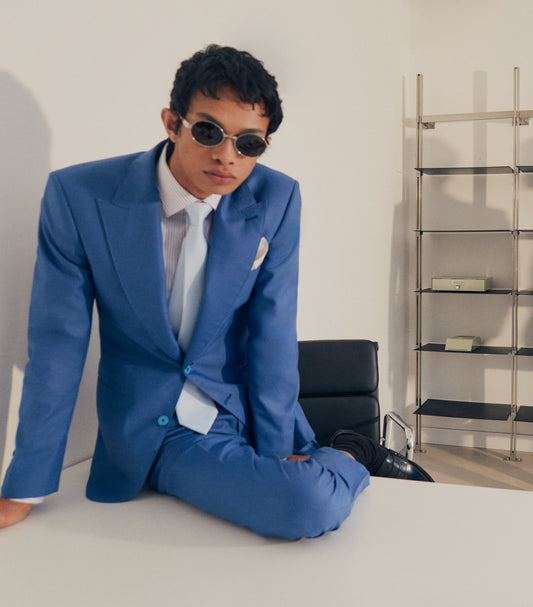 Cornflower Blue Suit