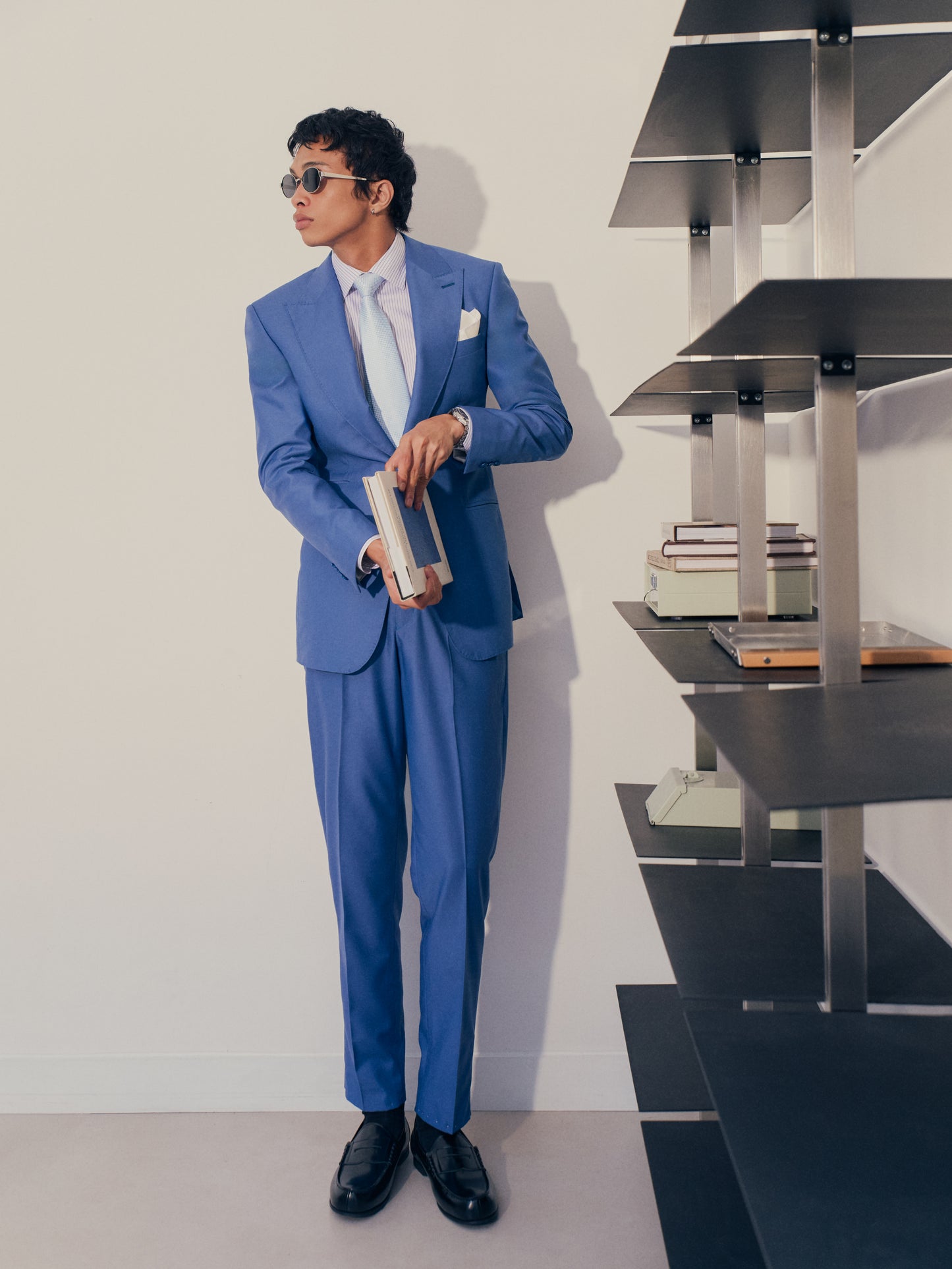 Cornflower Blue Suit