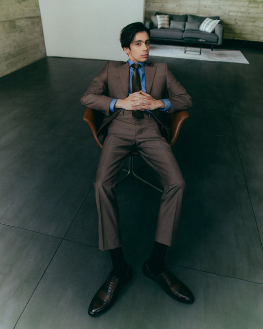 Deep Brown Suit