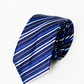 Blue Tie With Blue Stripes