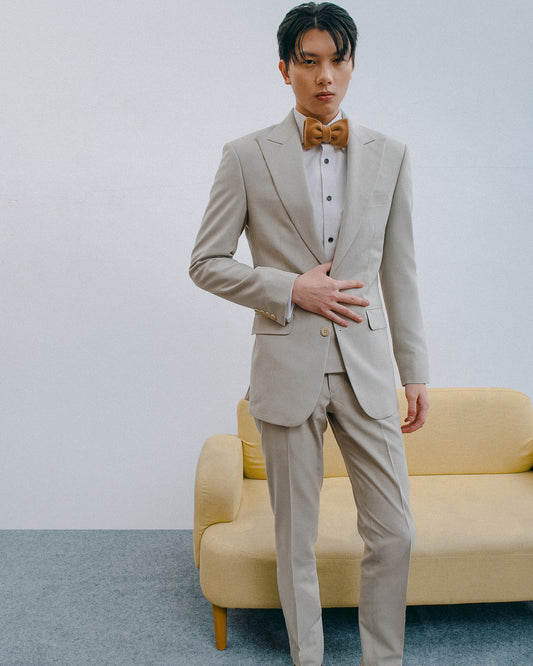 Beige Suit