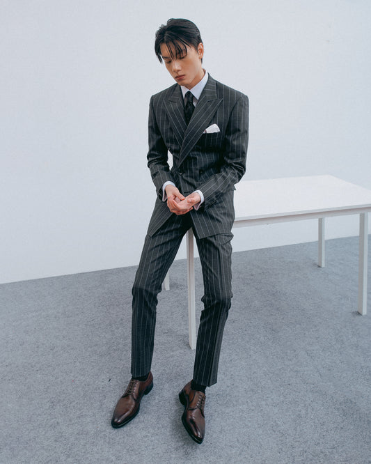 Pinstripe Suit